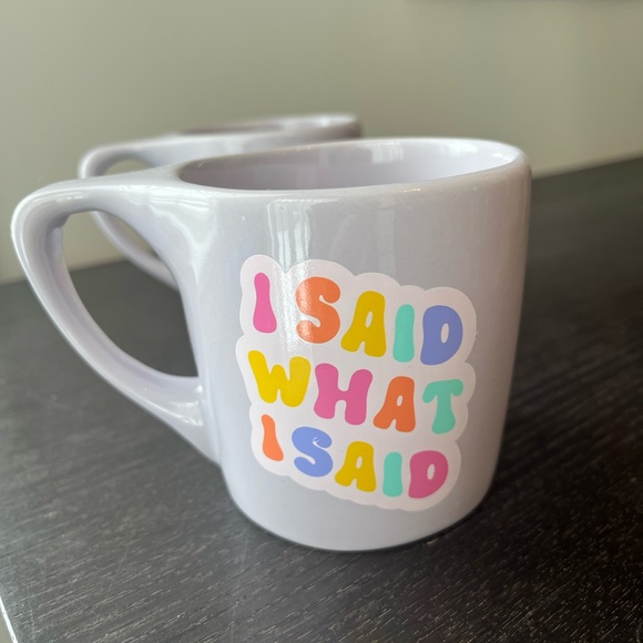 Set of two “I said what I said” mugs - Picture 2 of 8